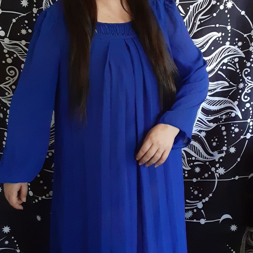 Vintage blue dress